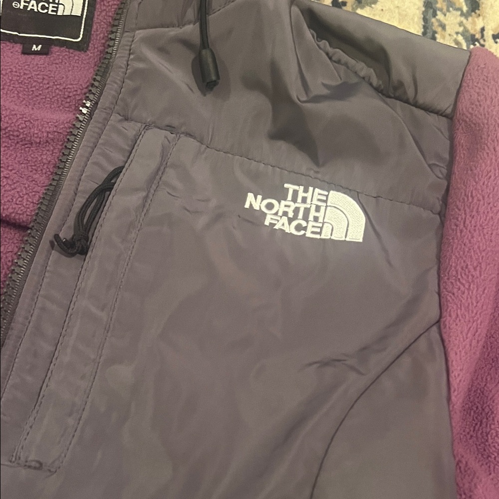 The North Face Purple and Gray Hooded Jacket - Picture 4 of 8